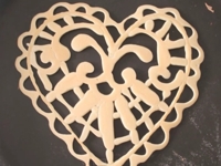 youtube Miss Recipe Lace Heart Pancake